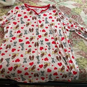 Lady and the Tramp Plus Size Sleeping Nightgown- Plus size 3x